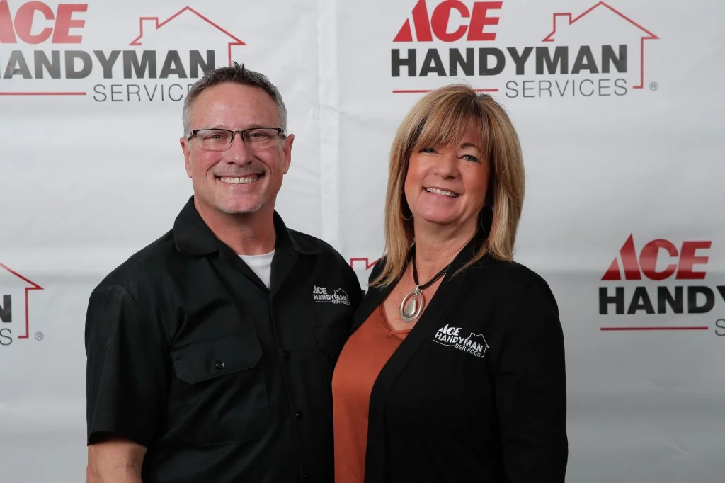 Andy and Colette Bell. Credit: Ace Handyman Services