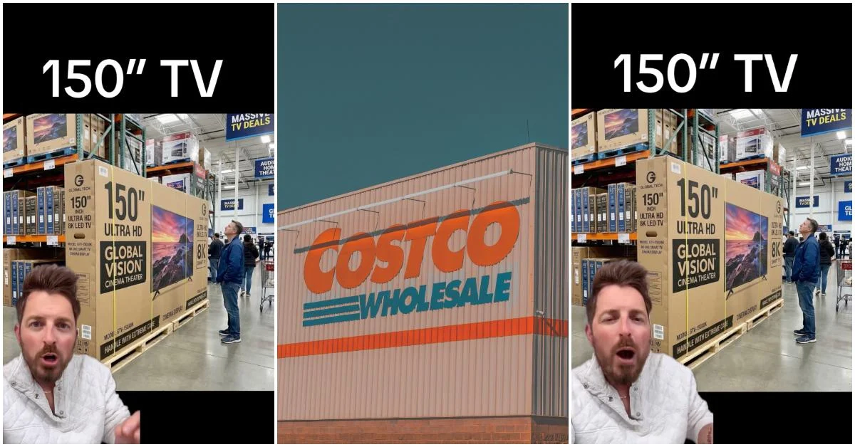 Rumor Has It Costco Is Selling a 150-Inch TV, and People Have Questions